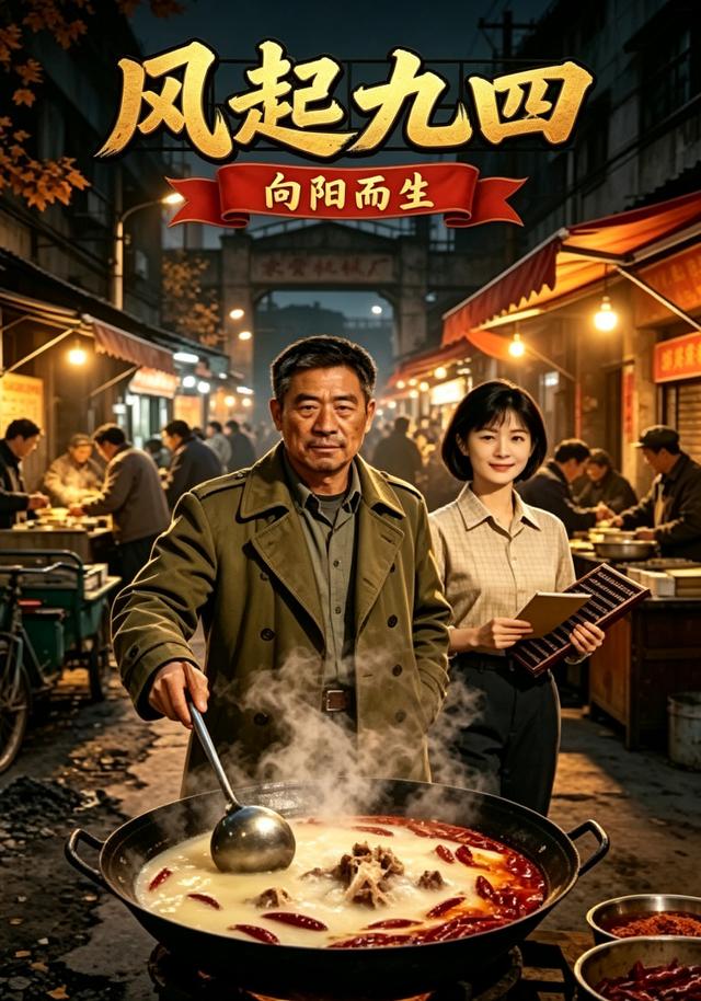 风起九四，向阳而生海报