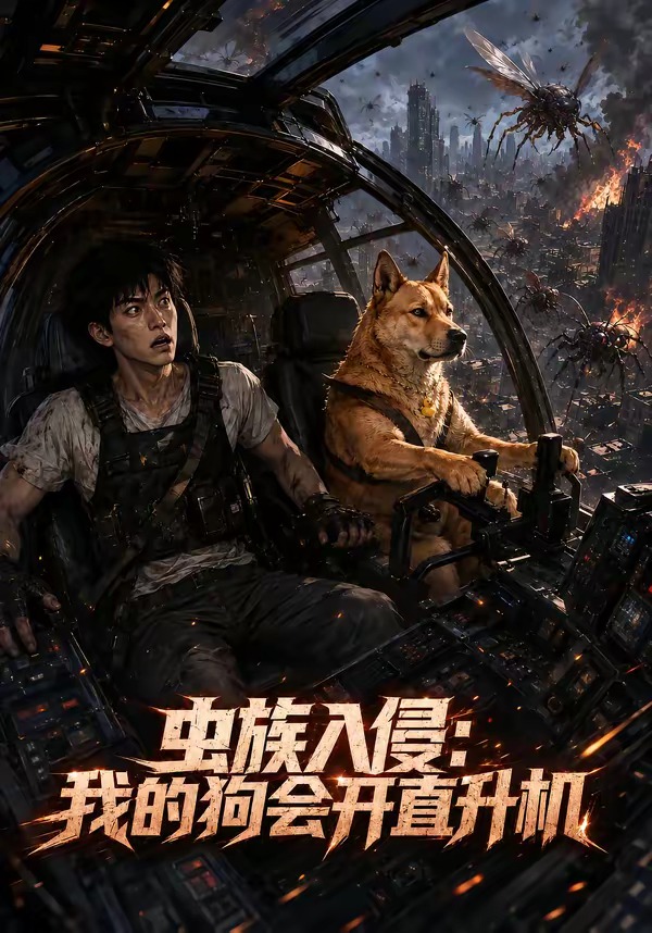 虫族入侵：我的狗会开直升机海报