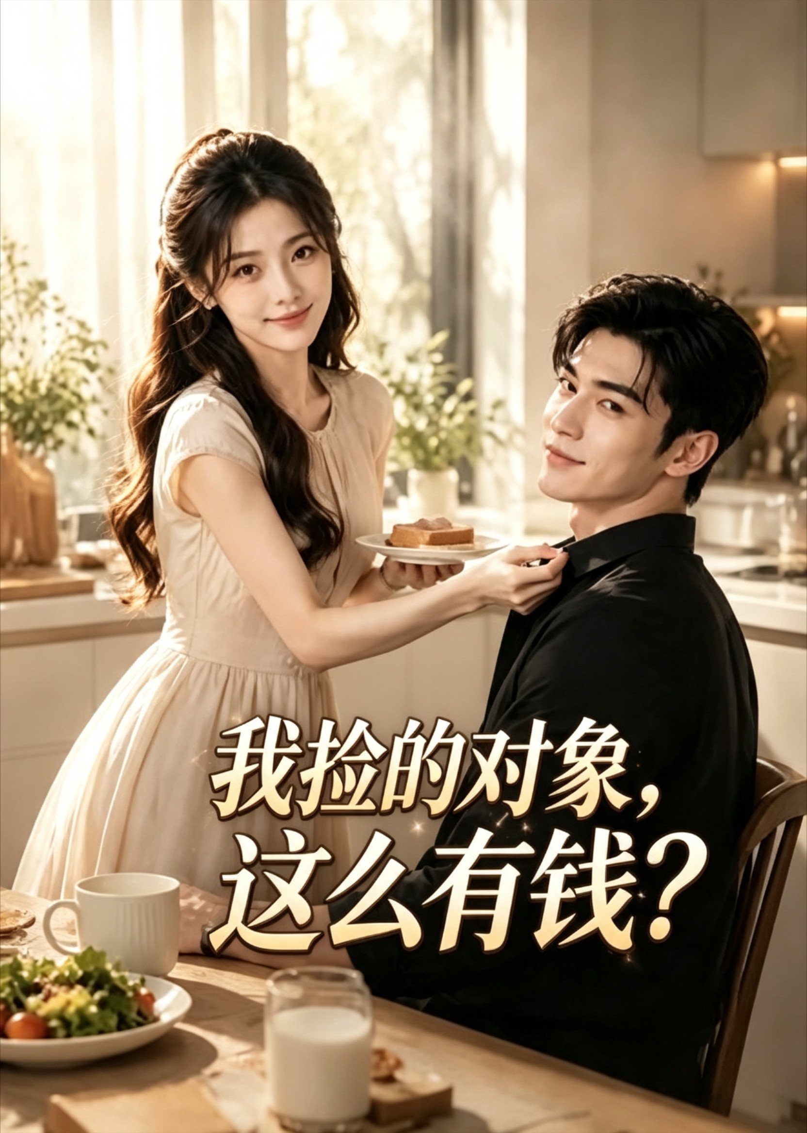 我捡的对象，这么有钱？海报