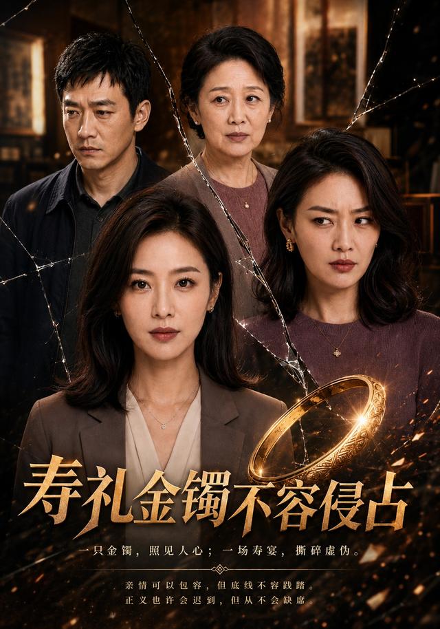 寿礼金镯不容侵占海报