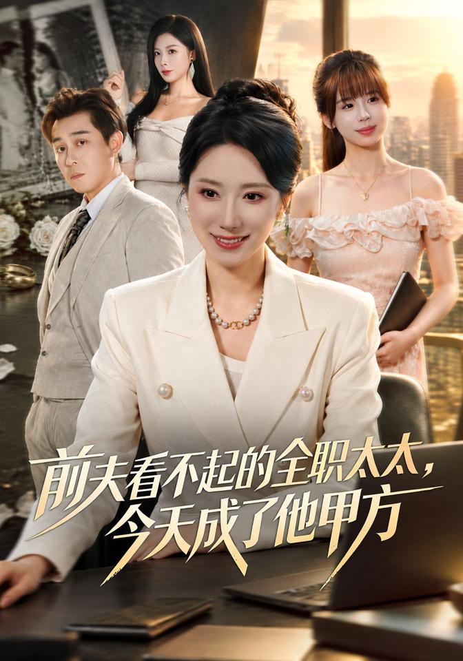前夫看不起的全职太太，今天成了他甲方海报
