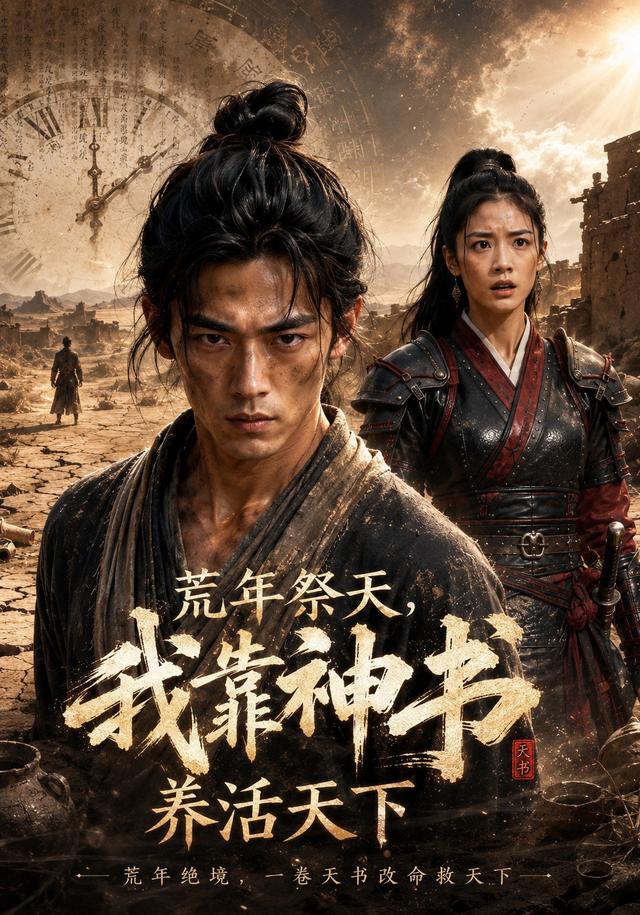 荒年祭天，我靠神书养活天下海报