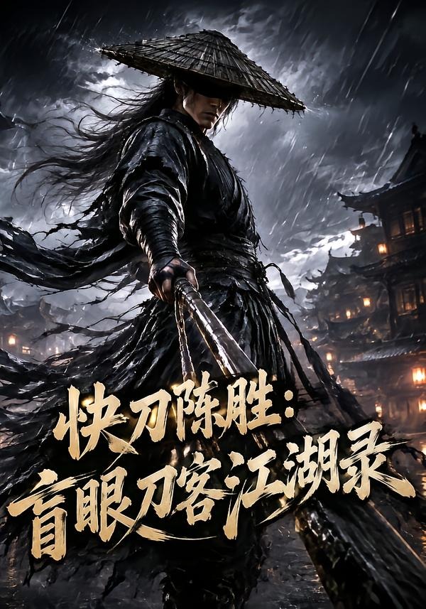 快刀陈胜：盲眼刀客江湖录海报