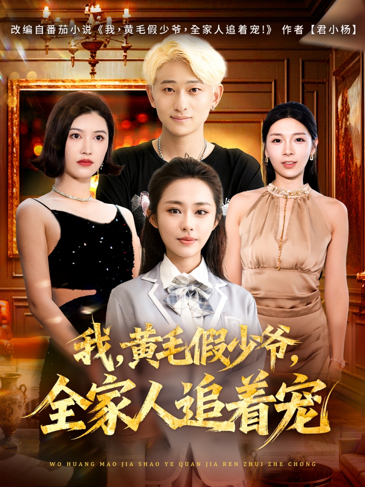 我，黄毛假少爷，全家人追着宠海报
