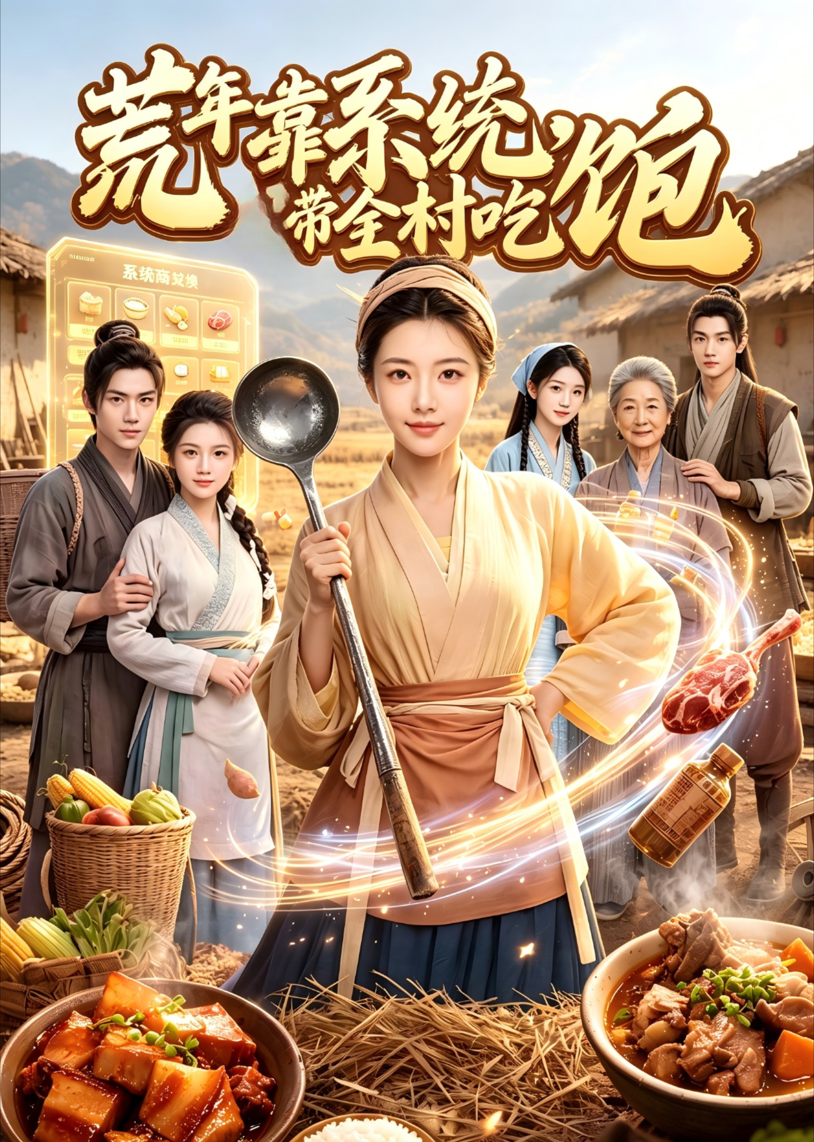 荒年靠系统带全村吃饱海报