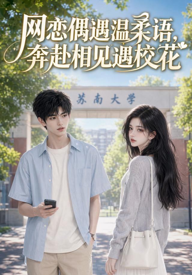 网恋偶遇温柔语，奔赴相见遇校花海报