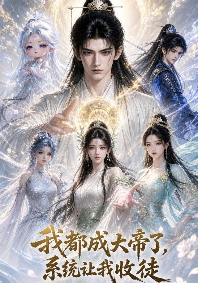 我都成大帝了，系统让我收徒海报