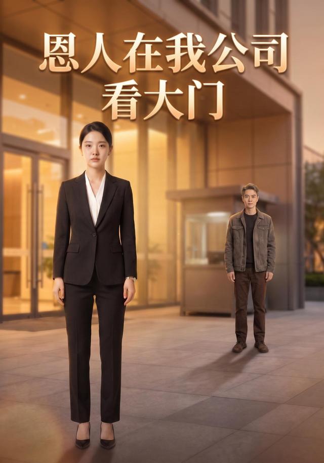 恩人在我公司看大门海报