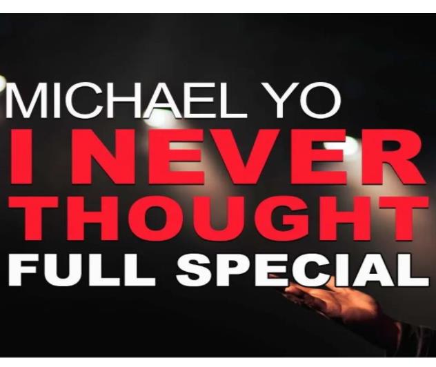 Michael Yo – 从没想到的事海报