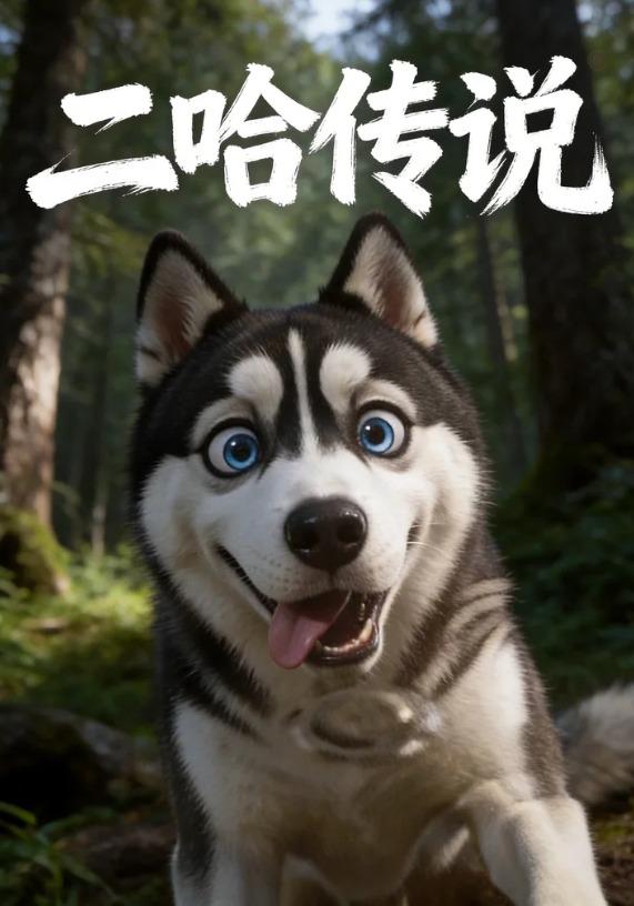 二哈传说海报