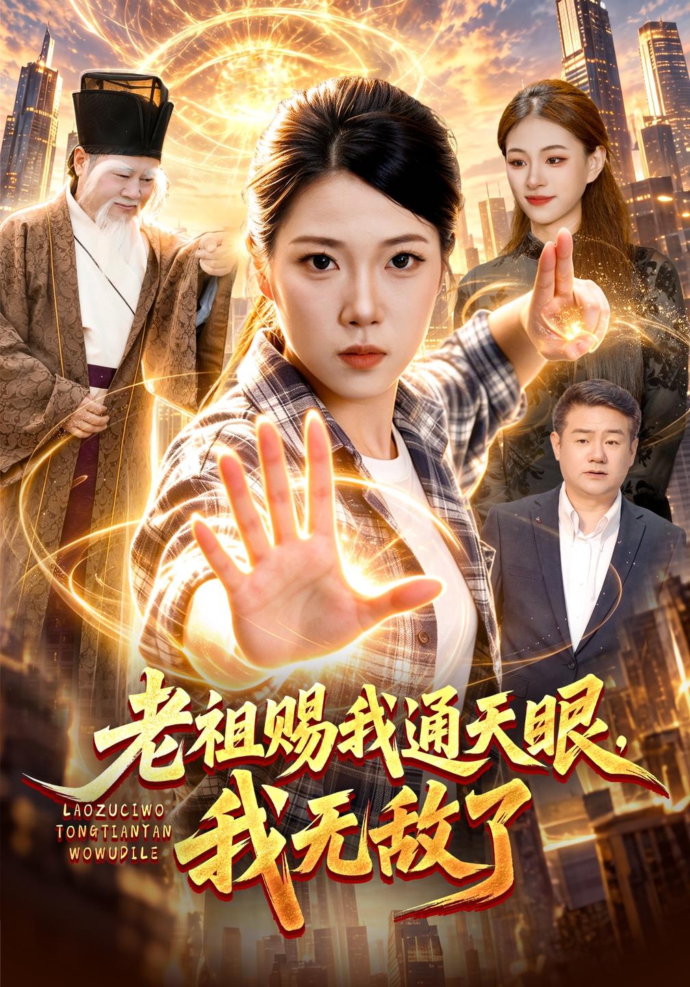 老祖赐我通天眼，我无敌了海报