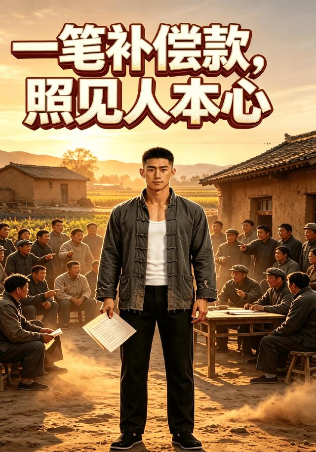 一笔补偿款，照见人本心海报
