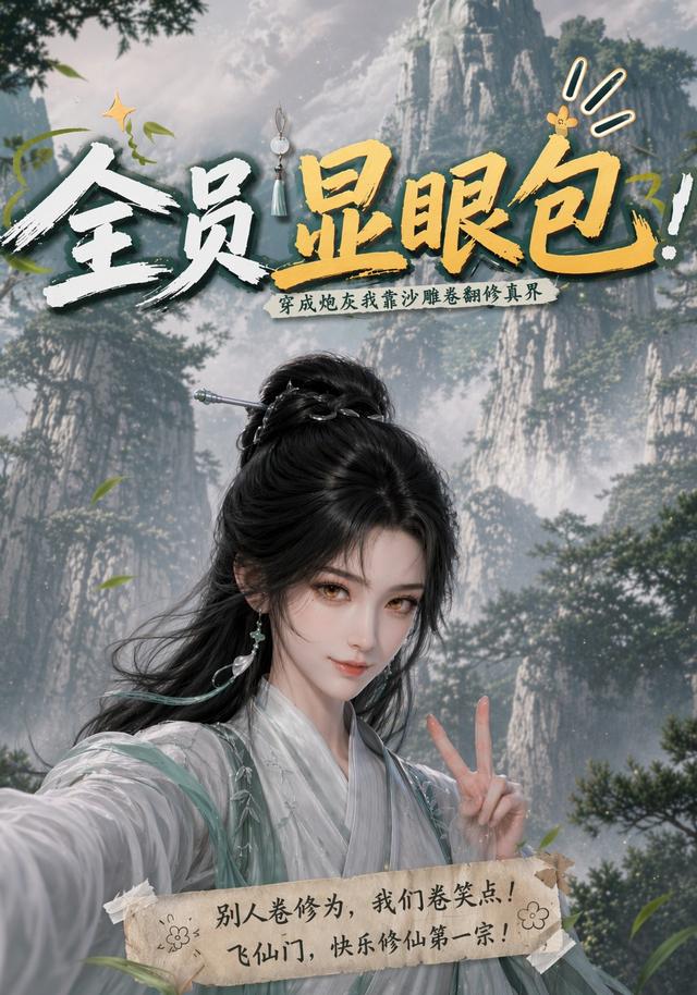全员显眼包：穿成炮灰我靠沙雕卷翻修真界海报
