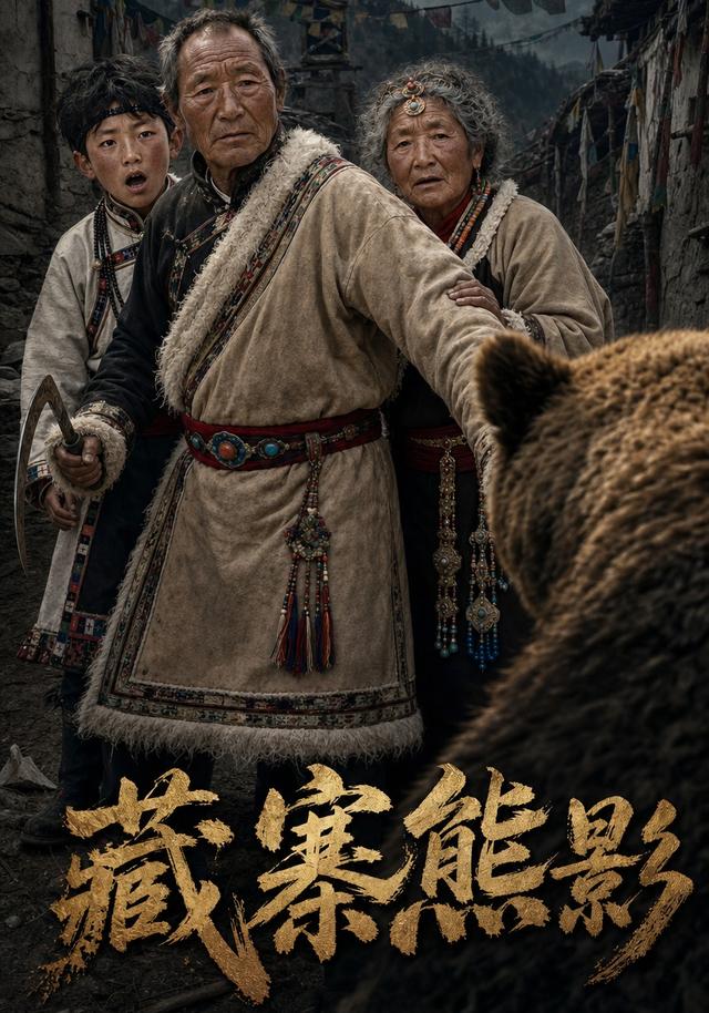 藏寨熊影海报