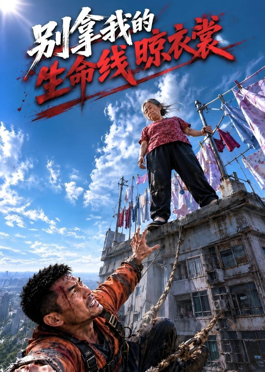 别拿我的生命线晾衣裳海报