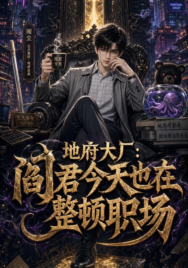 地府大厂：郎君今天也在整顿职场海报