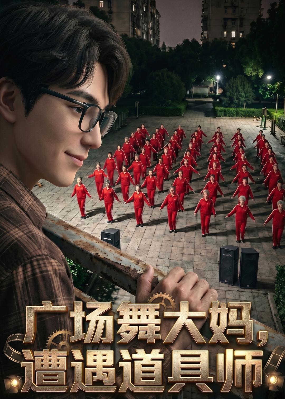 广场舞大妈遭遇道具师海报