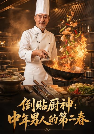 倒贴厨神：中年男人的第二春海报