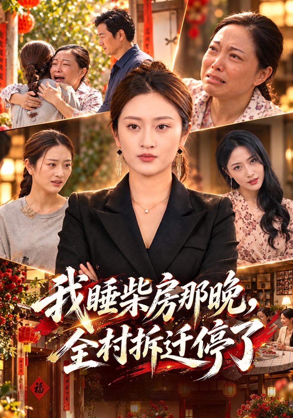 我睡柴房那晚，全村拆迁停了海报