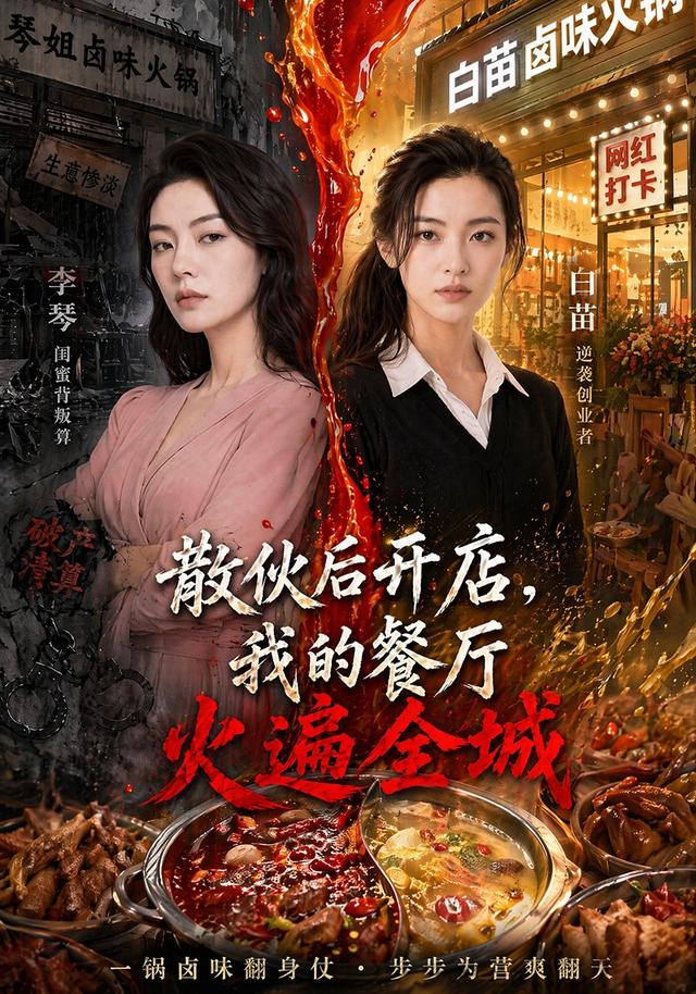 散伙后开店，我的餐厅火遍全城海报