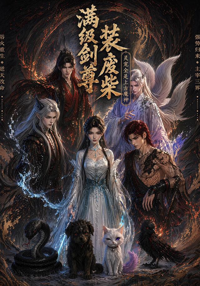 满级剑尊装废柴灵宠全是上古魔神海报