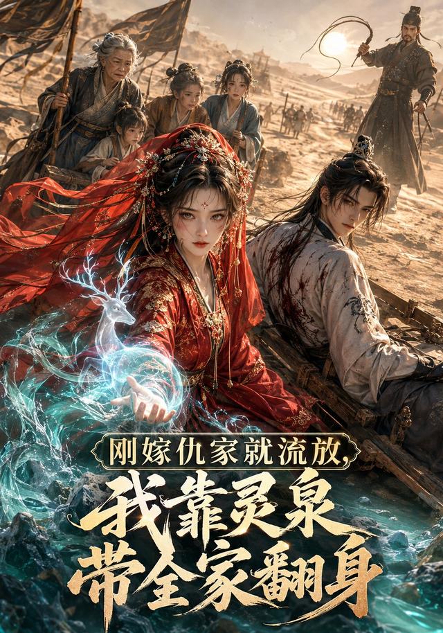 刚嫁仇家就流放，我靠灵泉带全家翻身海报