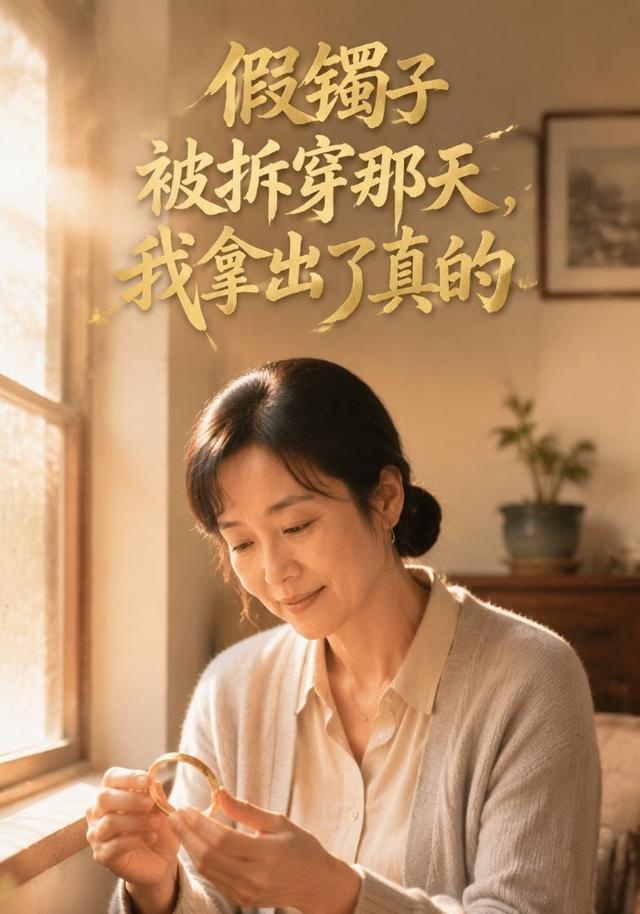 假镯子被拆穿那天，我拿出了真的海报