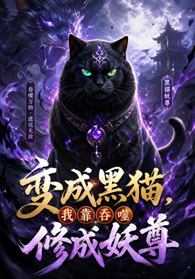 变成黑猫，我靠吞噬修成妖尊海报