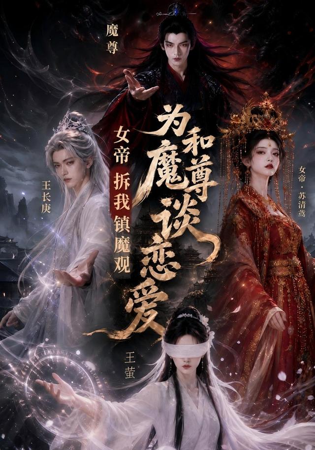 为和魔尊谈恋爱女帝拆我镇魔观海报