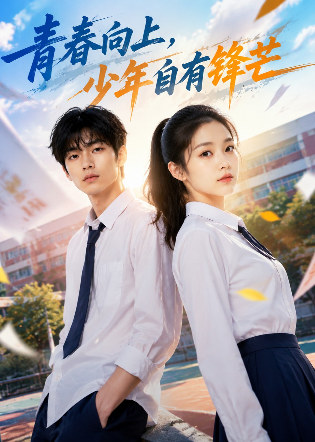 青春向上，少年自有锋芒海报