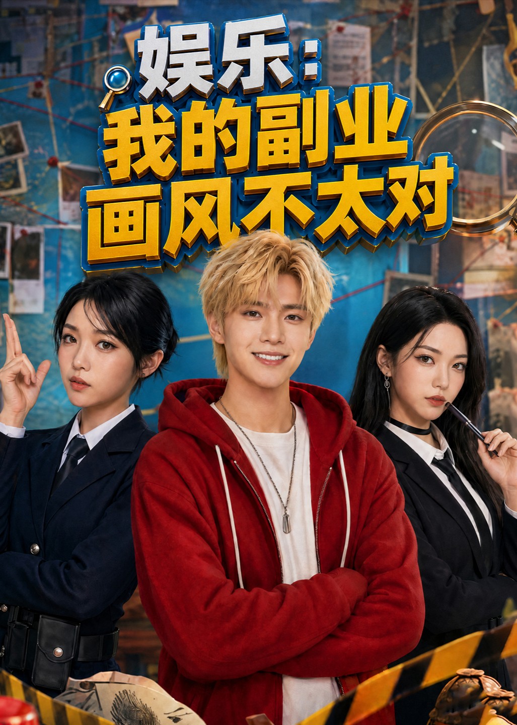 娱乐：我的副业画风不太对海报
