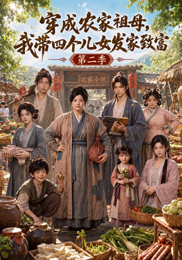 穿成农家祖母，我带四个儿女发家致富第二季海报