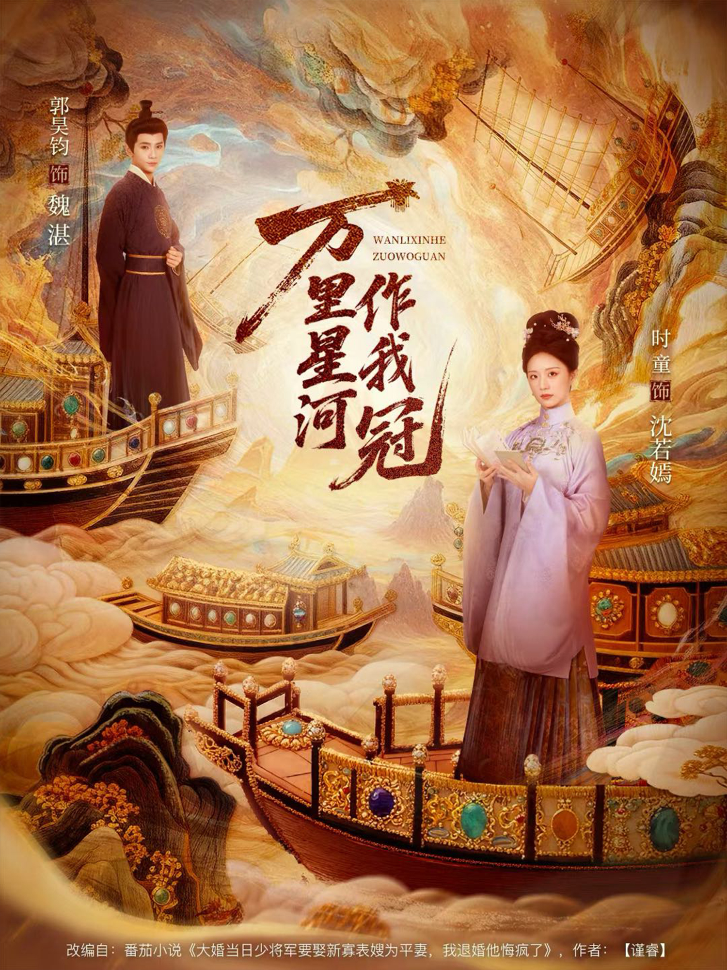 万里星河作我冠海报