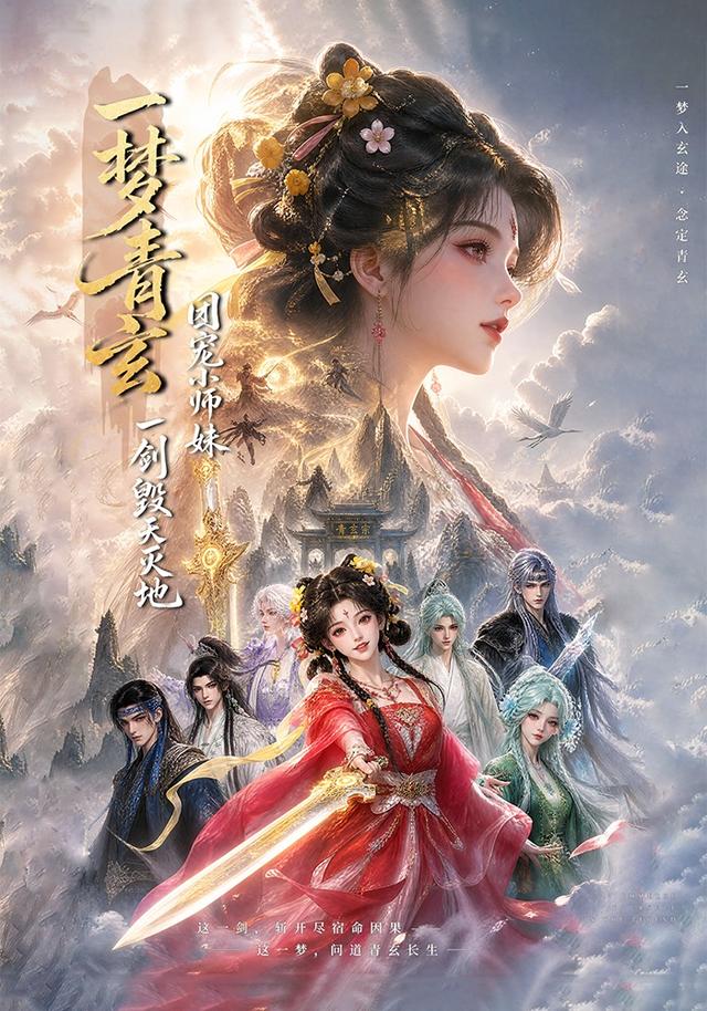 一梦青玄，团宠小师妹一剑毁天灭地海报