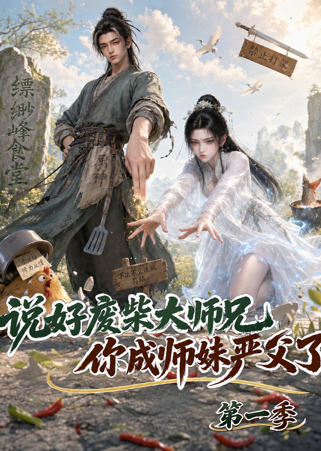 说好废柴大师兄，你成师妹严父了第一季海报