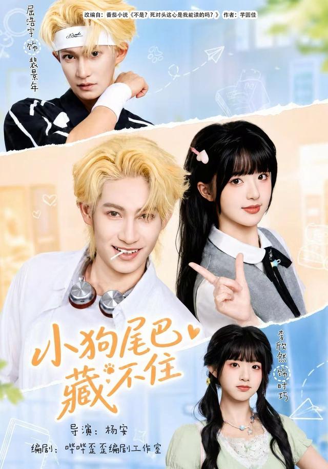 小狗尾巴藏不住海报