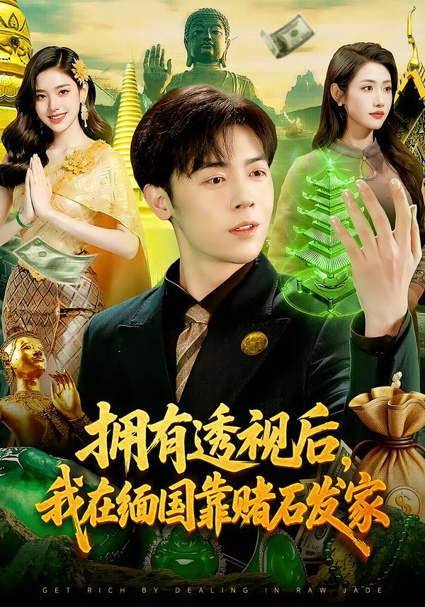 拥有透视后，我在缅国靠赌石发家海报