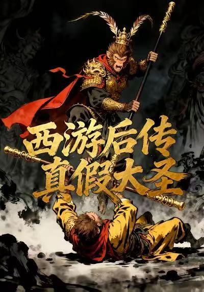 西游后传真假大圣海报