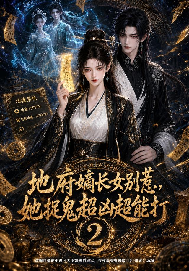 地府嫡长女别惹，她捉鬼超凶超能打2海报