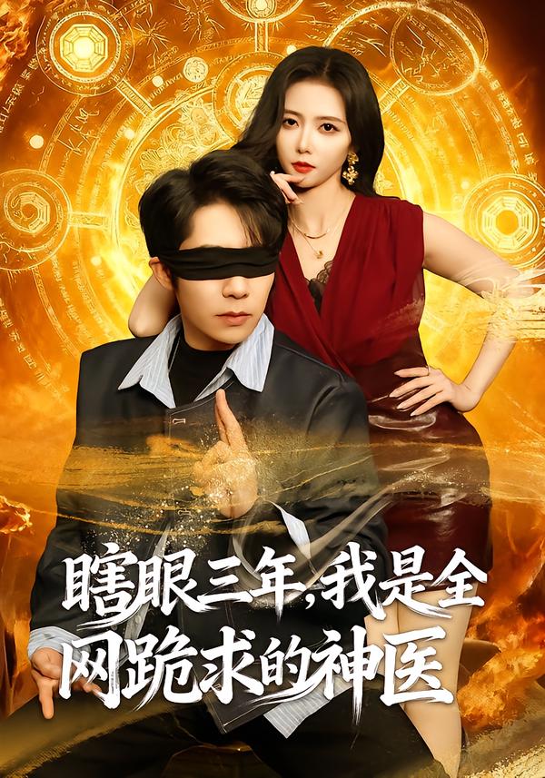 瞎眼三年，我是全网跪求的神医海报