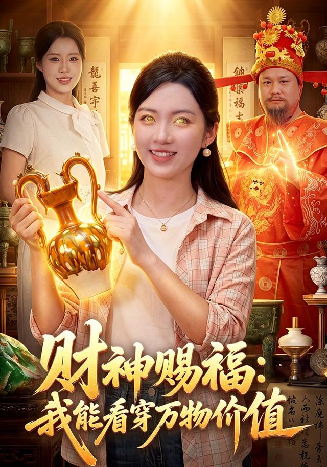 财神赐福：我能看穿万物价值海报