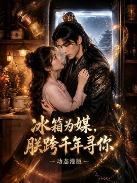 冰箱为媒，朕跨千年寻你动态漫版海报