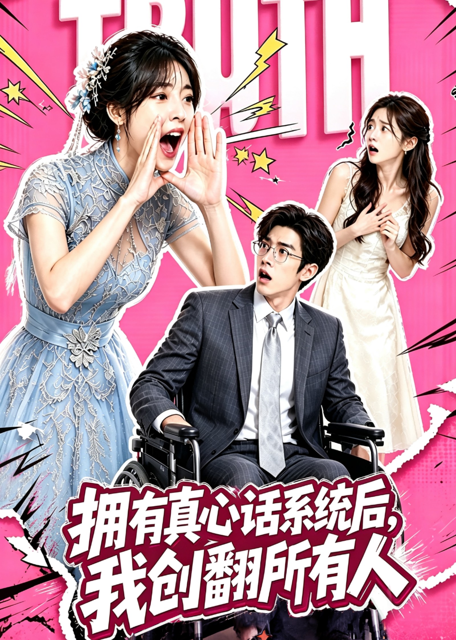 拥有真心话系统后，我创翻所有人海报