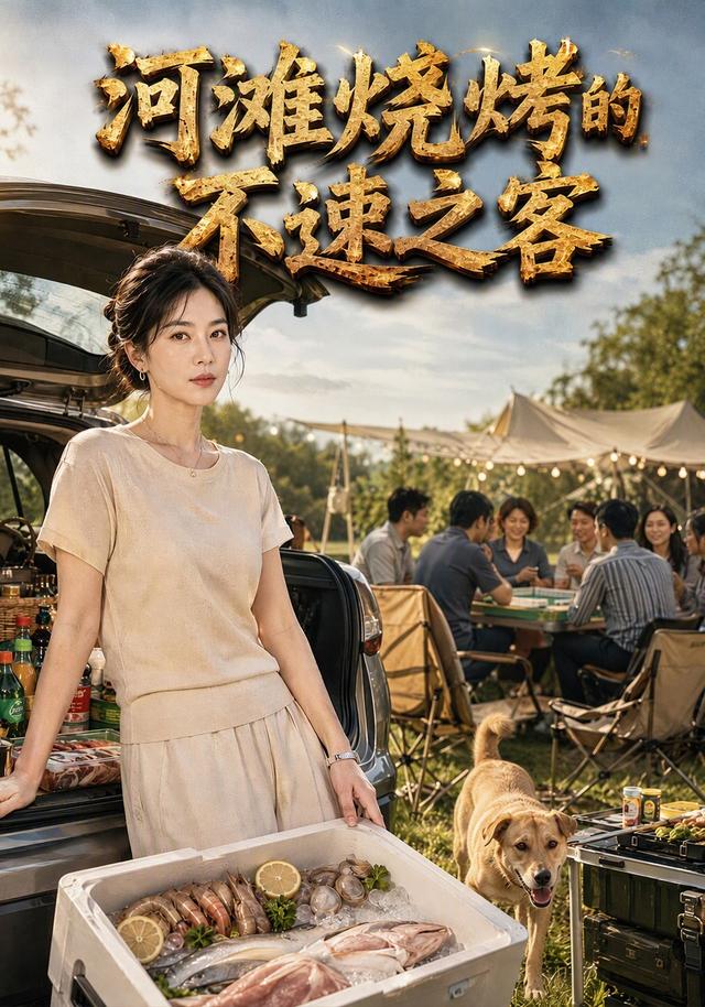 河滩烧烤的不速之客海报