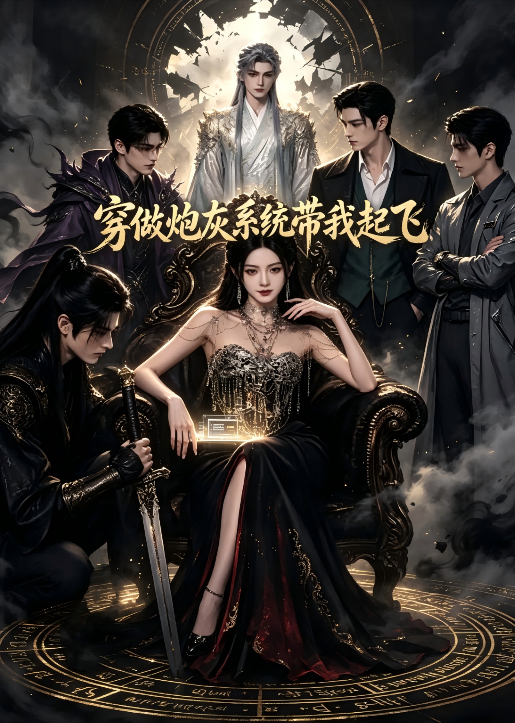 穿做炮灰系统带我起飞海报