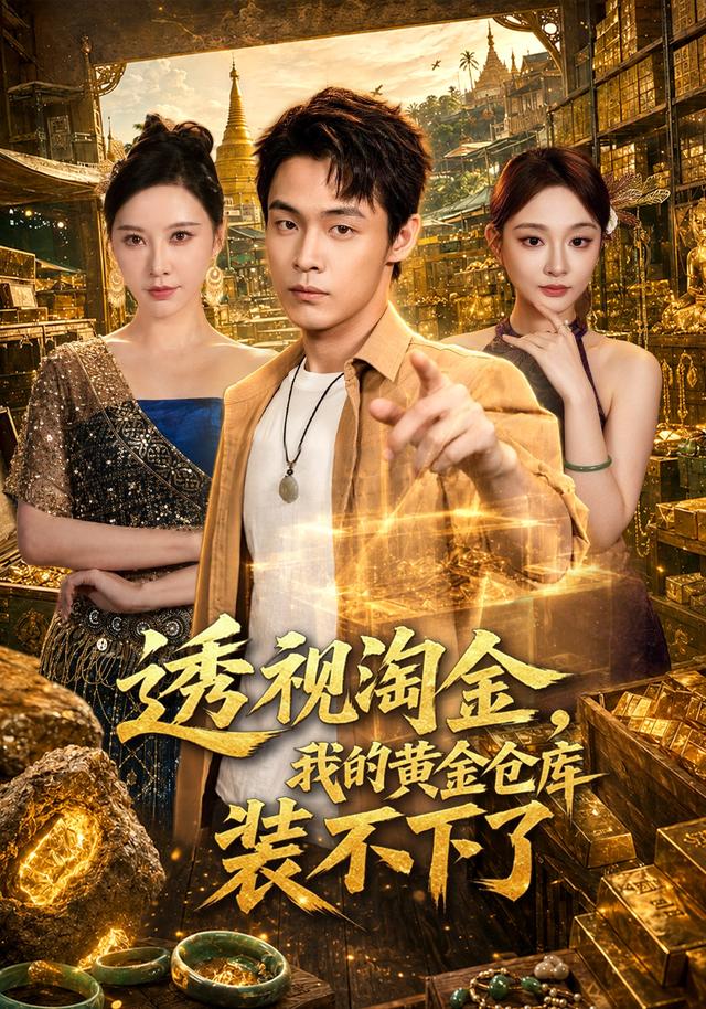 透视淘金，我的黄金仓库装不下了海报
