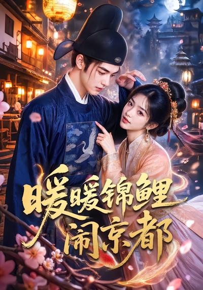 暖暖锦鲤闹京都海报