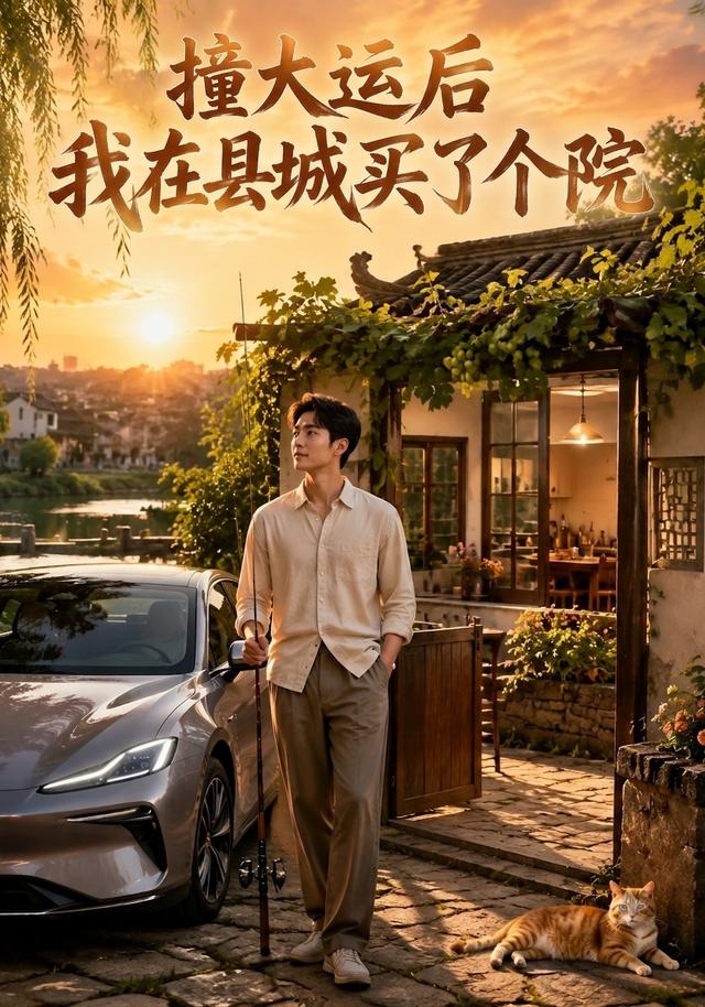 撞大运后我在县城买了个院海报