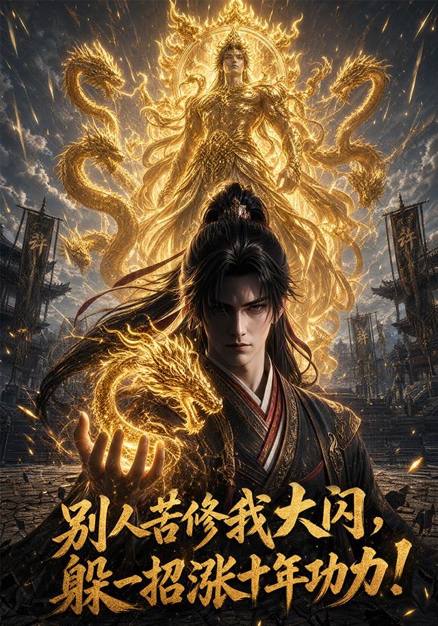 别人苦修我大闪，躲一招涨十年功力海报