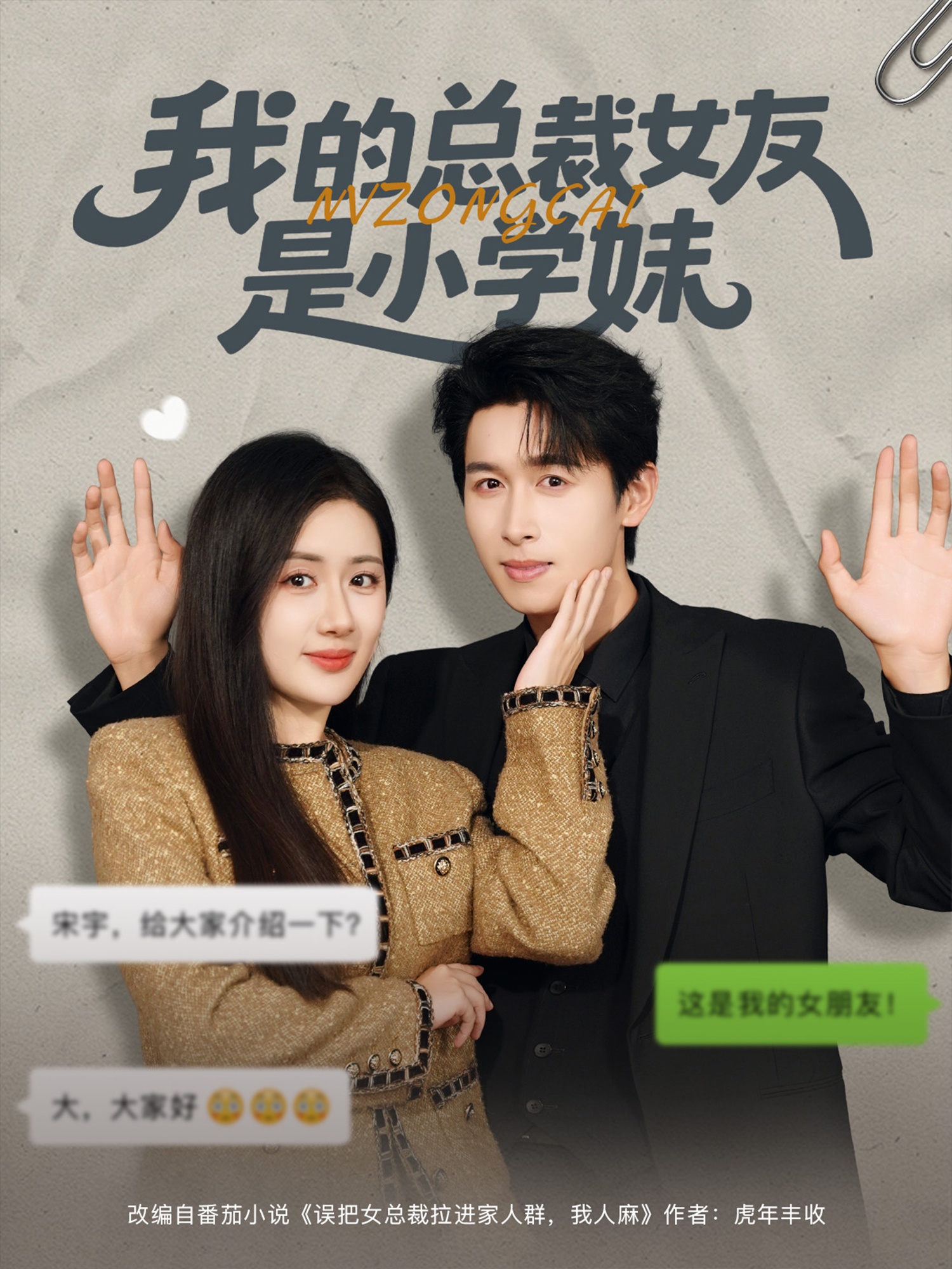 我的总裁女友是小学妹海报